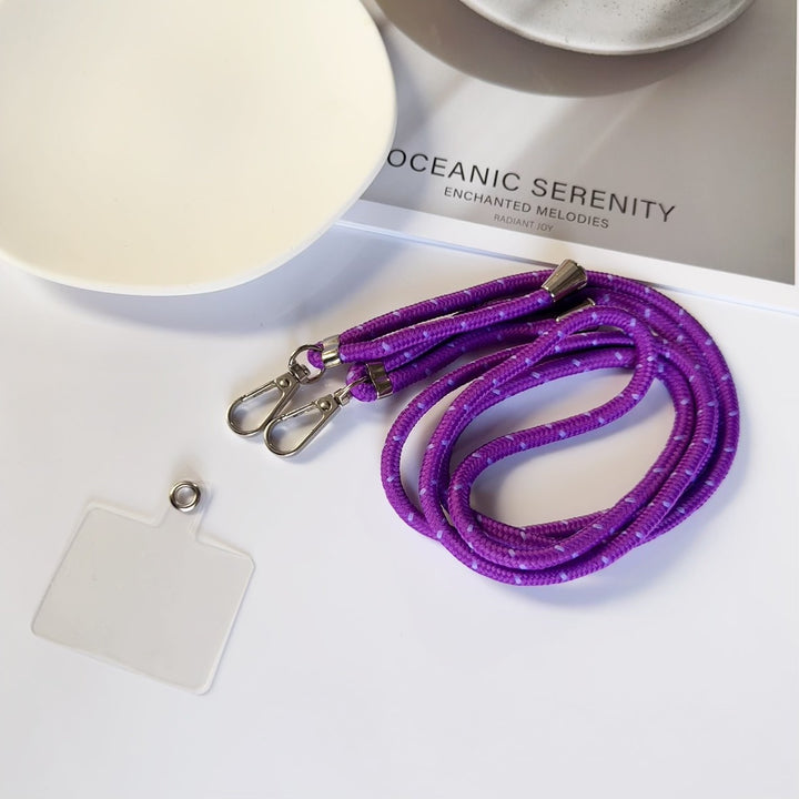 Verstellbare Lanyard mit doppelten Clips Karnz