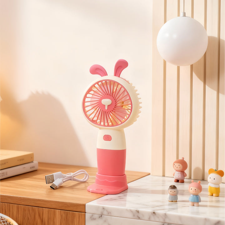 Damen Tragbarer Handventilator mit niedlichem Tierdesign Karnz