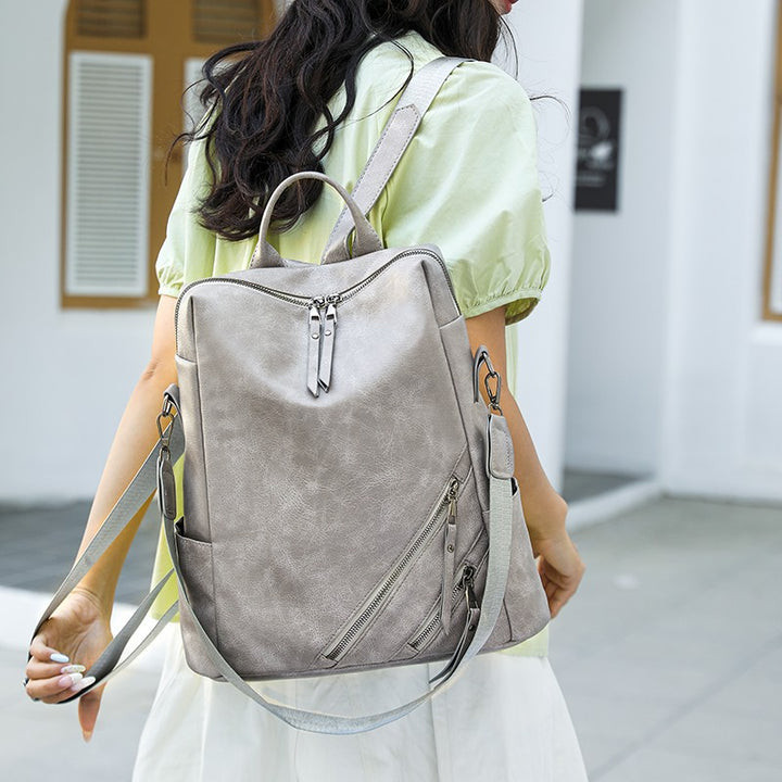Modischer Multi-Reißverschluss-Rucksack Karnz