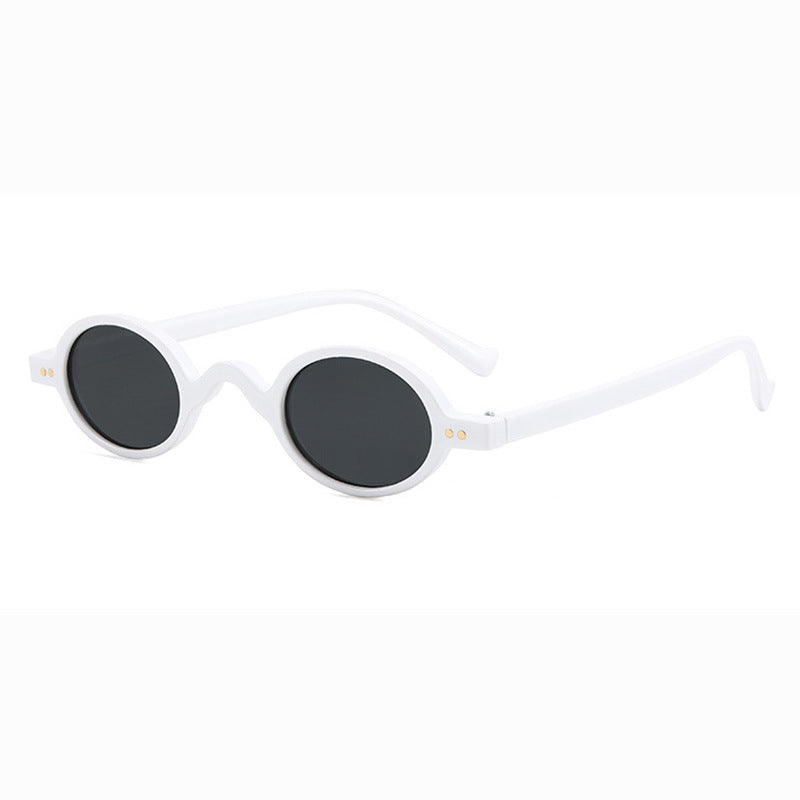 Damen runde Sonnenbrille im Retro-Stil Karnz