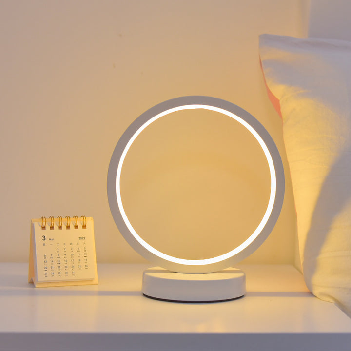 Moderne Zirkular Tischlampe