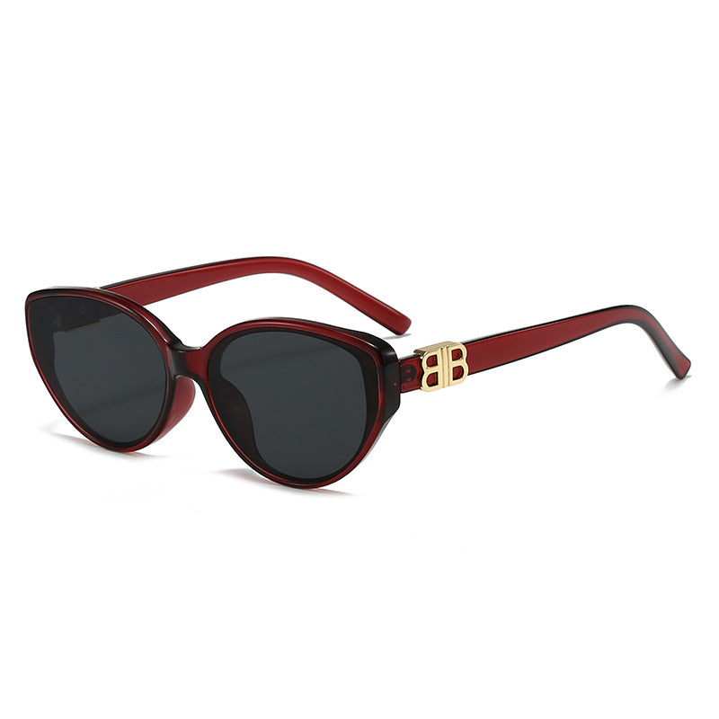 Elegante Katzenaugen-Sonnenbrille