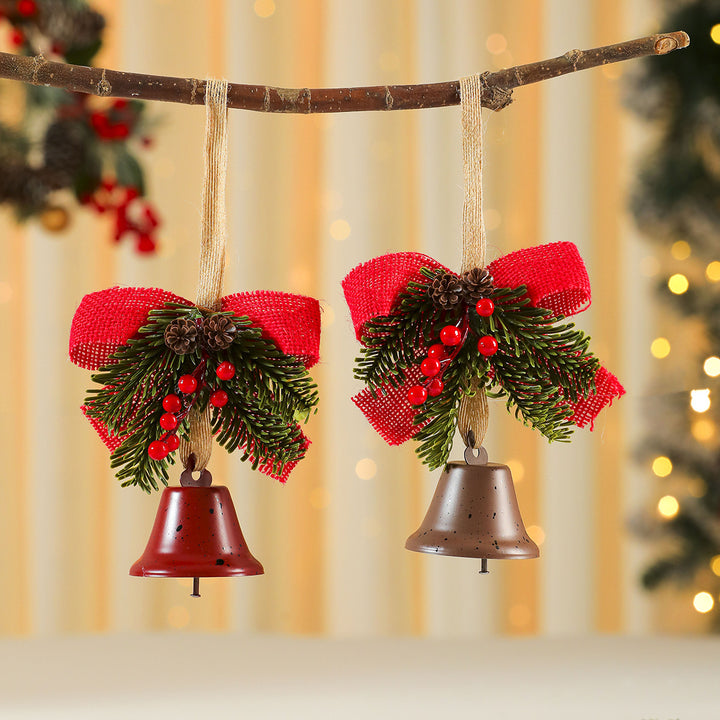 Dekorative Weihnachtsglockenornament Karnz