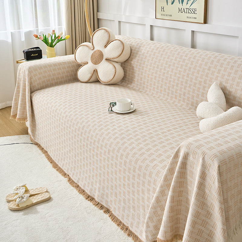 Elegante Gewebte Sofa-Wurfdecke