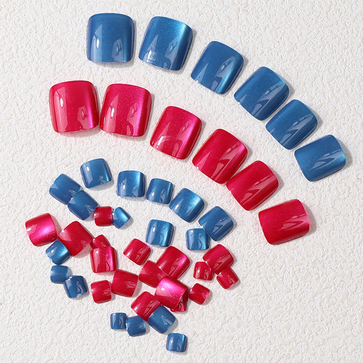 French Tip Press-On Nail Set Karnz