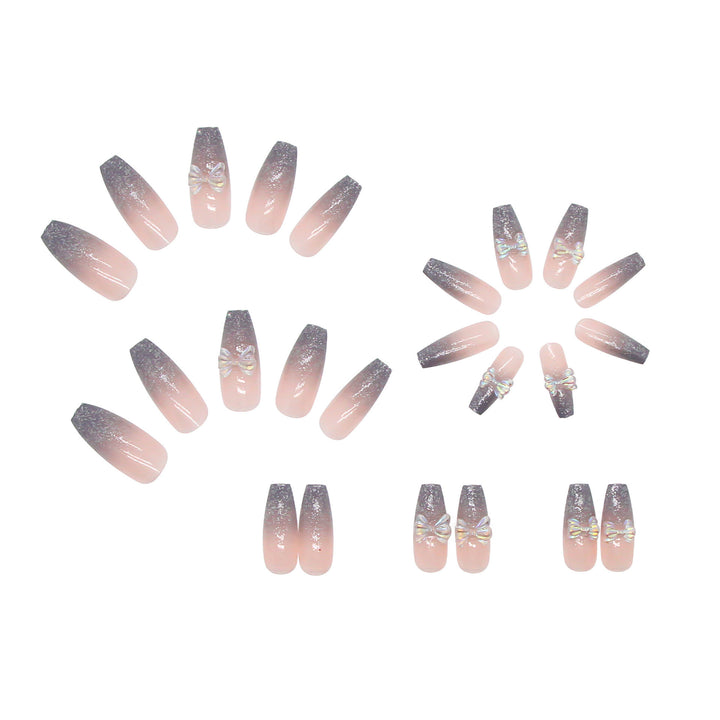 Glamouröse 3D Nagelkunst Karnz