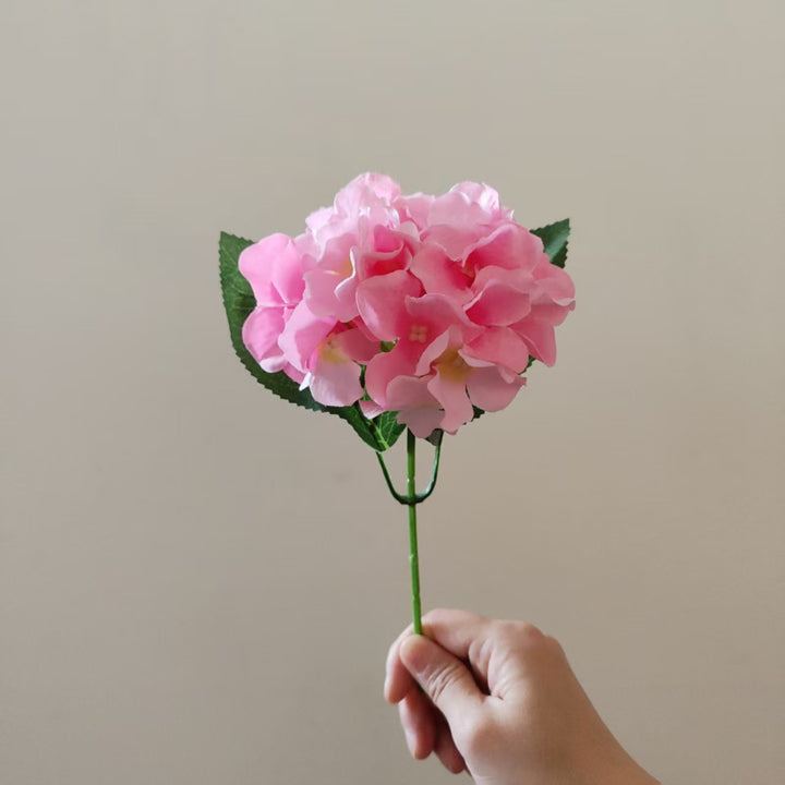 Elegante Kunst-Hortensie Stiel