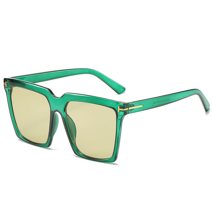 Oversized Quadrat Sonnenbrille Karnz
