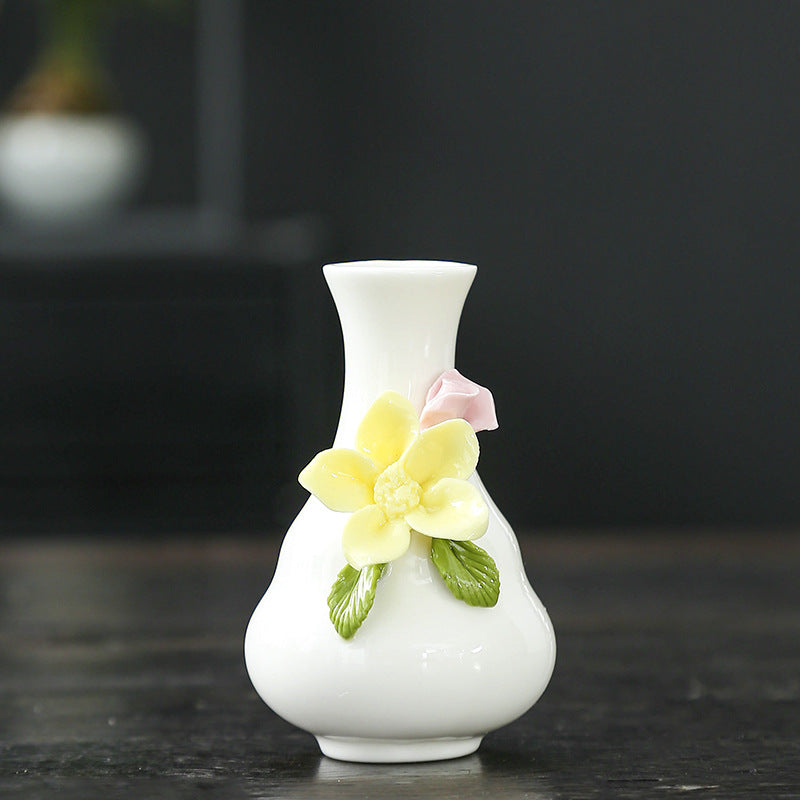 Künstlerische Blumenporzellanvase Karnz