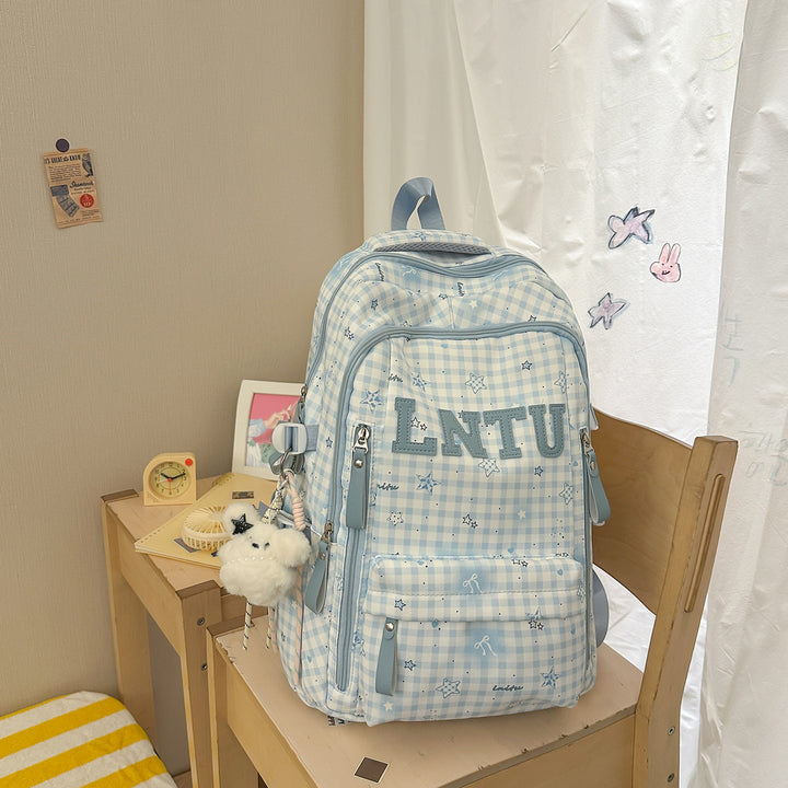 Verspielter Rucksack mit Mehrfachfächern Design Karnz