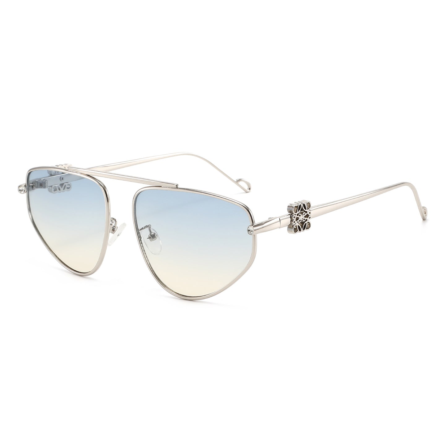Damen Glamouröse Sonnenbrille mit eleganten Verzierungen Karnz