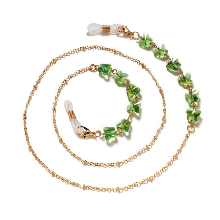 Blumenverzierte Brillenband Karnz