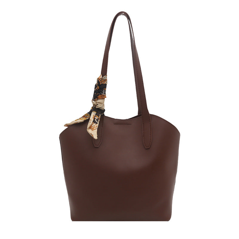 WoChic Designer Tote Bag mit stilvollem Schal Karnz
