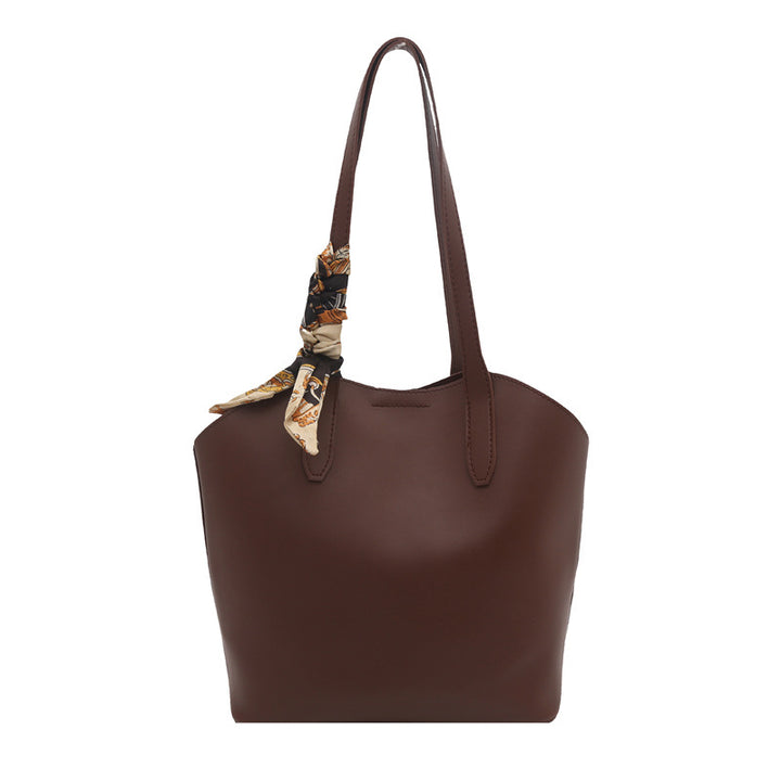 WoChic Designer Tote Bag mit stilvollem Schal Karnz