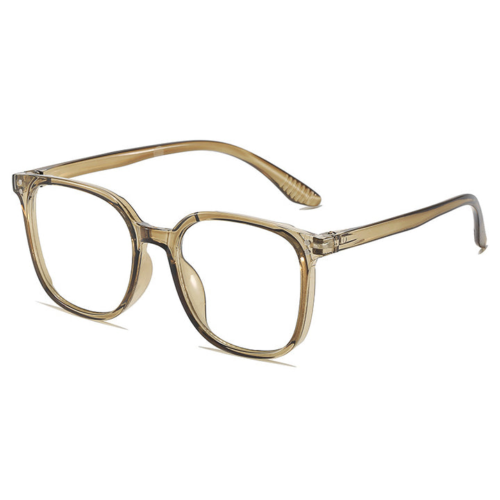 Vintage-inspirierte transparente Rahmen-Sonnenbrille Karnz
