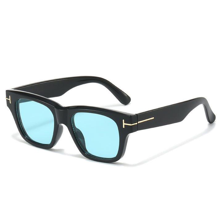 Klassische Quadratische Rahmen Sonnenbrille Karnz