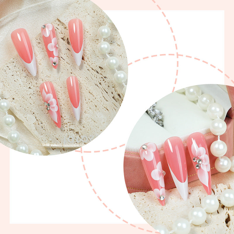 Floral Design Press-On Nail Set Karnz 1788495570