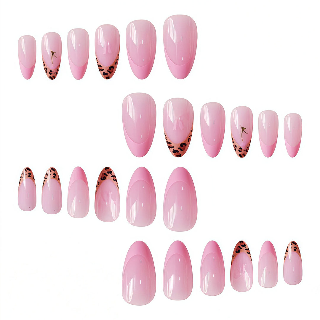 Chic Tierdruck Nagel Wraps Karnz