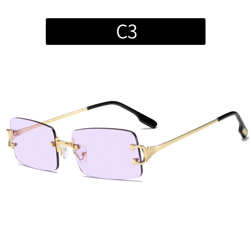 Moderne Geometrische Sonnenbrille