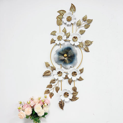 Florale Wandkunst Dekoration Karnz