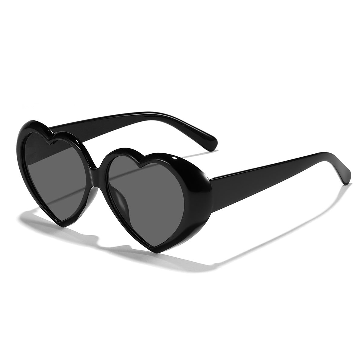 Damen Herzförmige Sonnenbrille mit UV-Schutz und stylischem Rahmen Karnz
