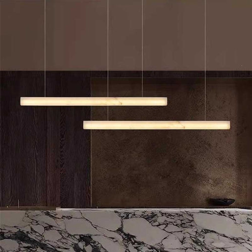 Moderne lineare Pendelleuchte