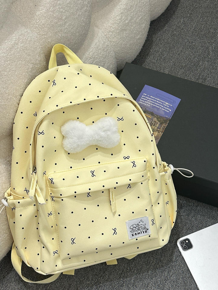 Verspielt Polka Dot Rucksack Karnz
