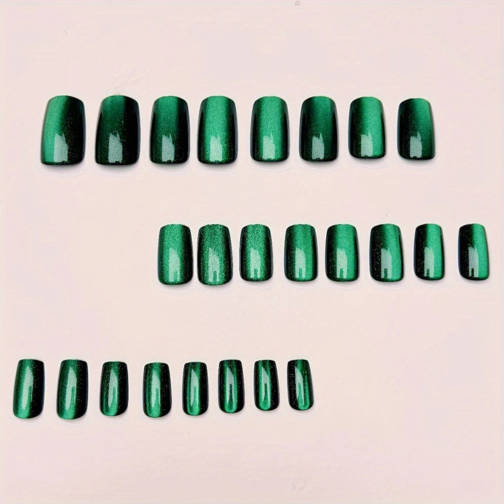 Ombre Glänzendes Nagelset