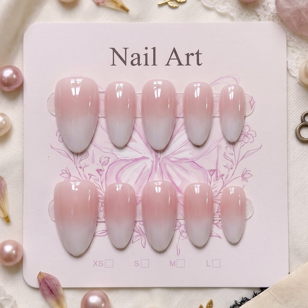 Elegantes Stiletto Press-On-Nageldesign