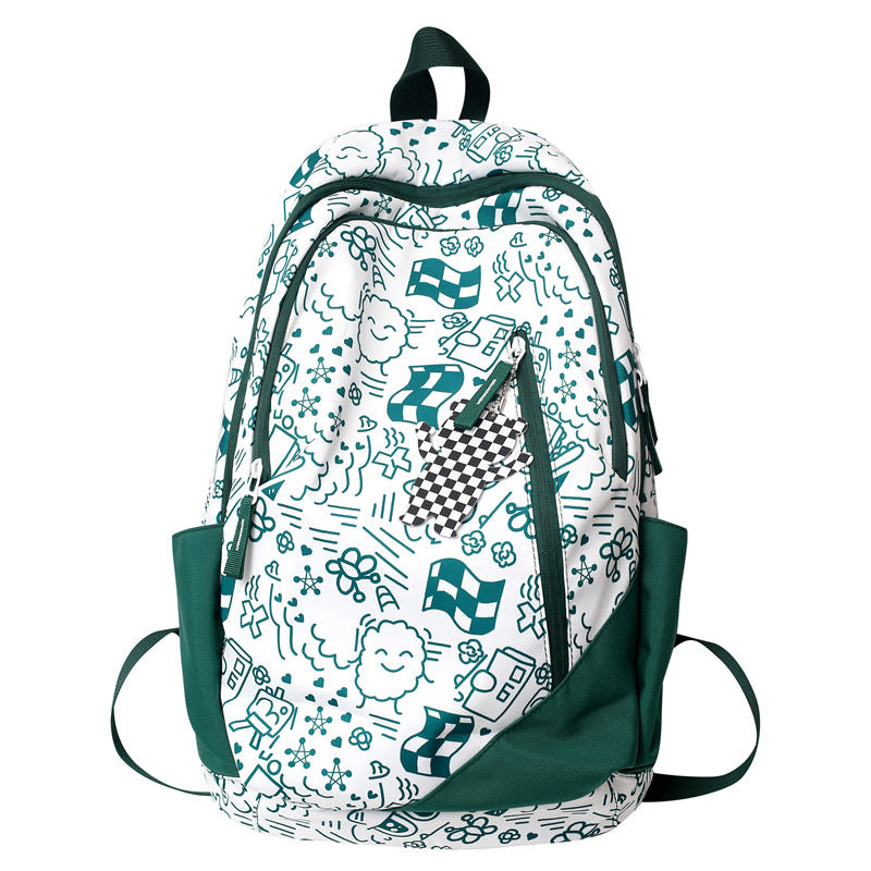 Spaß Bedruckter Grafik Schulrucksack Karnz