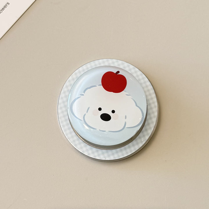 Verspielter Kühlschrankmagnet mit Hundedesign Karnz