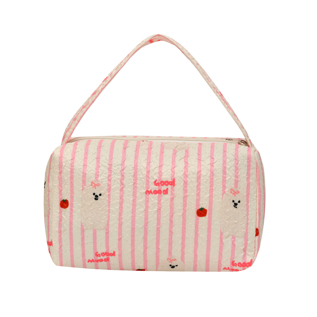 WoCharming Gepolsterte Reise Kosmetiktasche Karnz