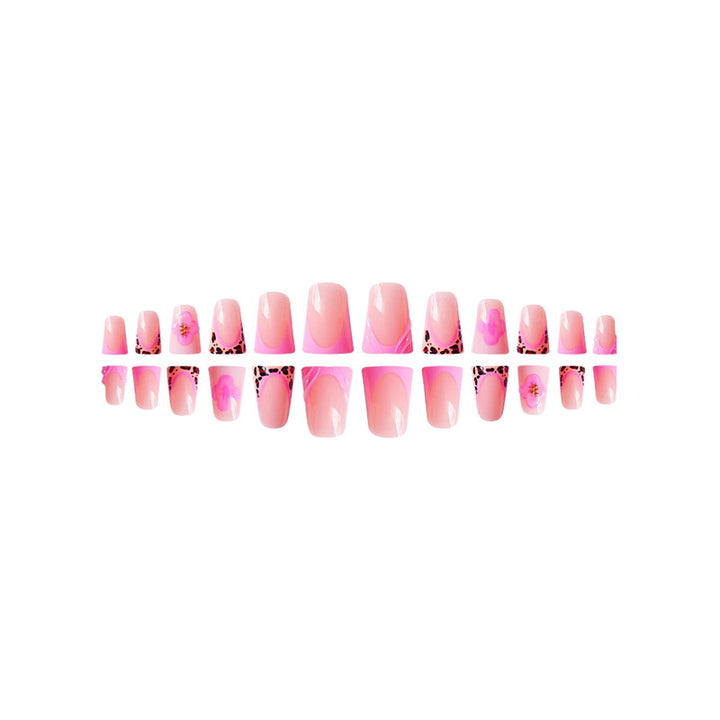 Floral Design Press-On Nail Set Karnz