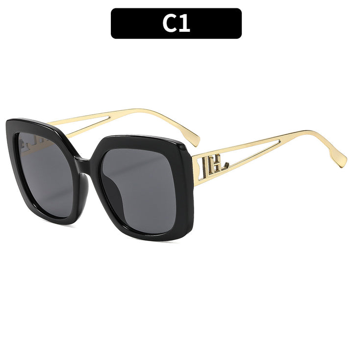 Elegante Übergroße Mode-Sonnenbrille