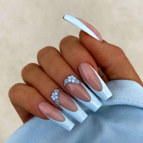 Elegante vollständige Nagelspitzen Set Karnz