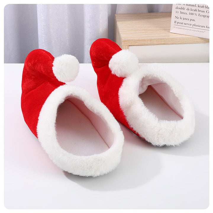 Plüsch Weihnachtsmann Hausschuhe