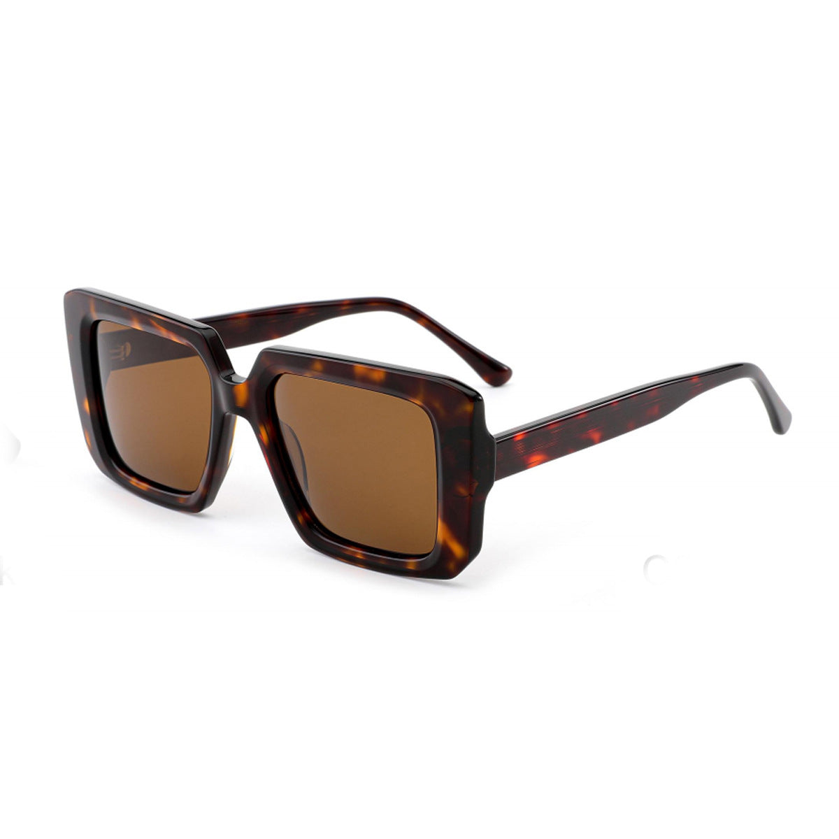 Damen oversized Sonnenbrille mit einzigartigem quadratischem Rahmen Karnz