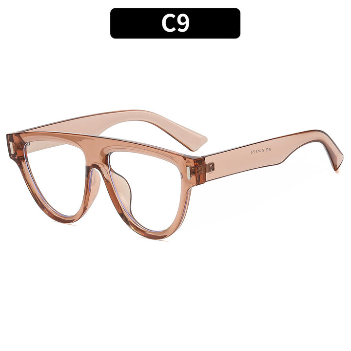 Modische geometrische Cat-Eye-Sonnenbrillen