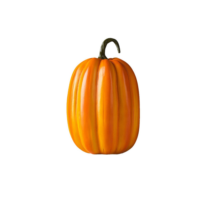 Dekorative Kürbisfigur als Herbstsonde Karnz