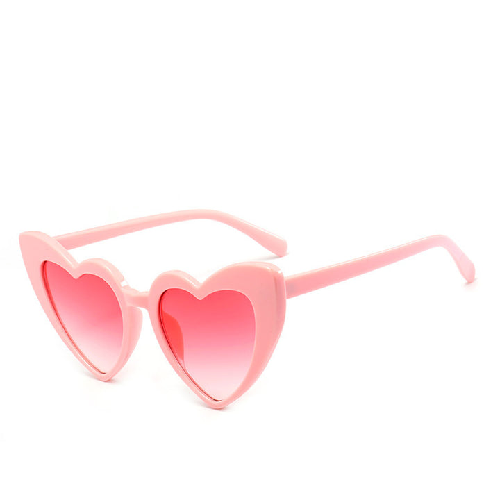 Herzförmige Mode-Sonnenbrille Karnz