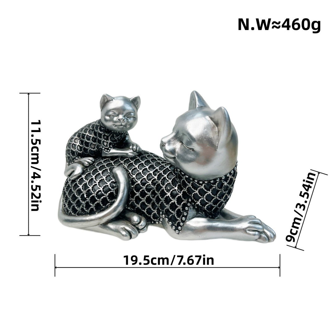 Dekorative Katzenfigur Karnz