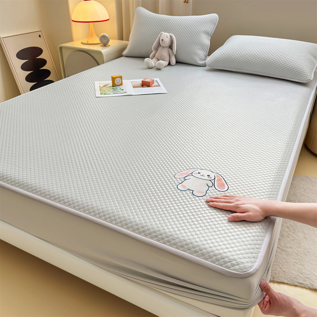 Gepolsterter Matratzenauflage mit süßem Bärendesign