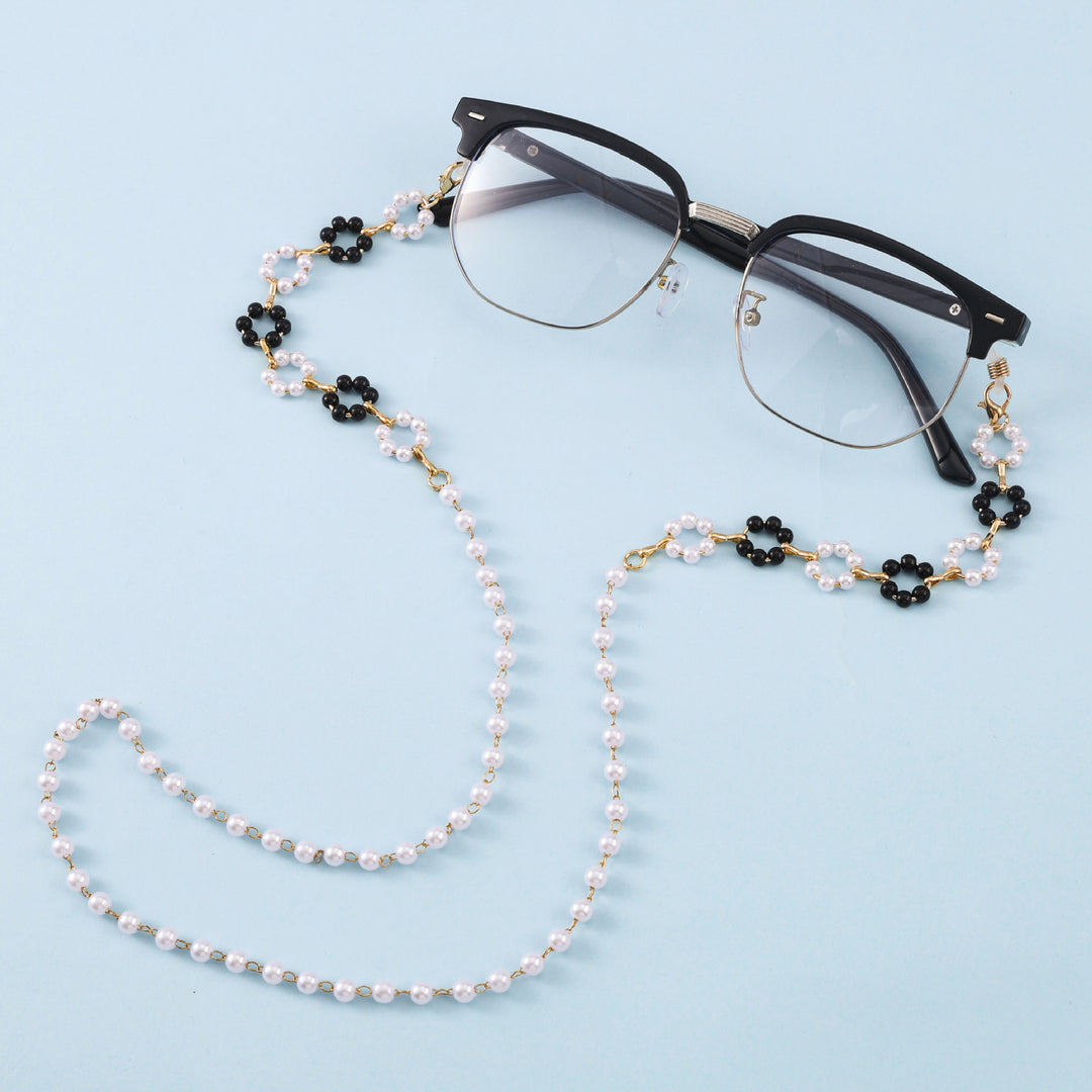 Elegante Perlen Brillenband Karnz