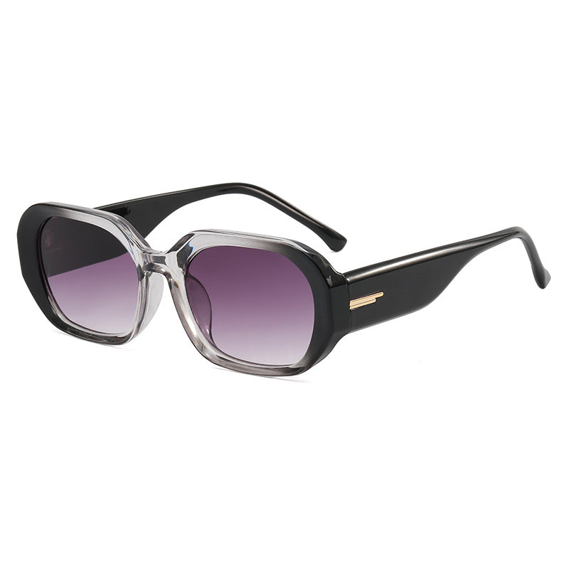 Damen modische geometrische Sonnenbrille mit robustem Design Karnz