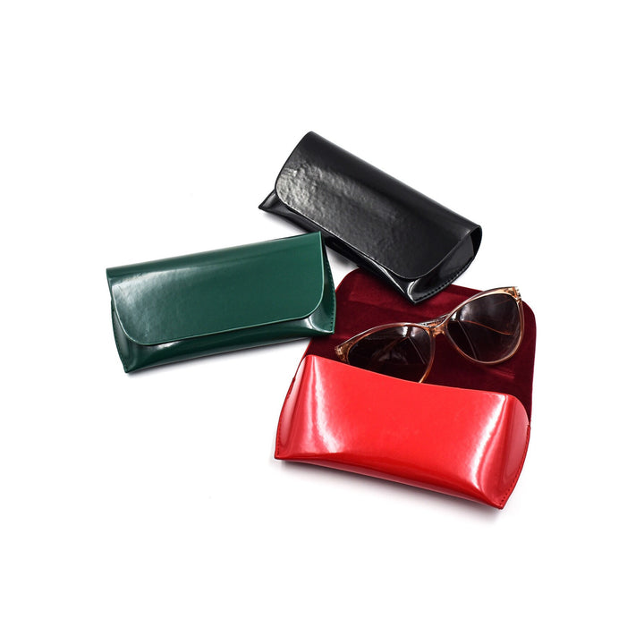 Chic patentiertes Leder Brillenetui Karnz