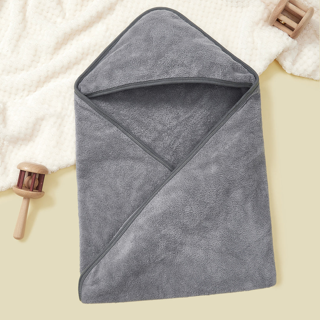 Weicher Fleece Baby-Bademantel Karnz