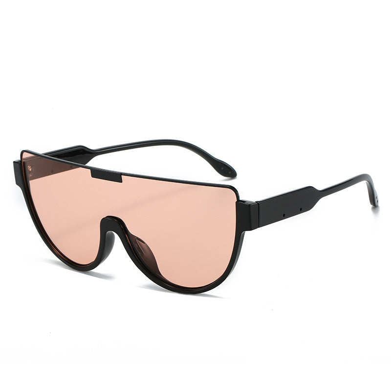 Damen Modische Sport-Sonnenbrille im futuristischen Design Karnz
