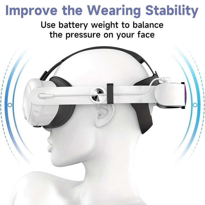 Ergonomisches VR-Headset mit Hochleistungsakku Karnz