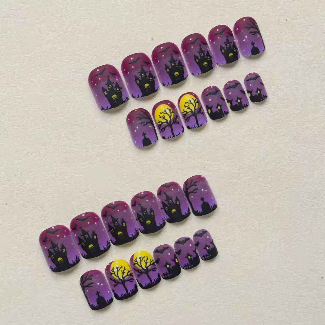 Halloween Nagelkunstset mit Gruseligen 3D-Motiven Karnz