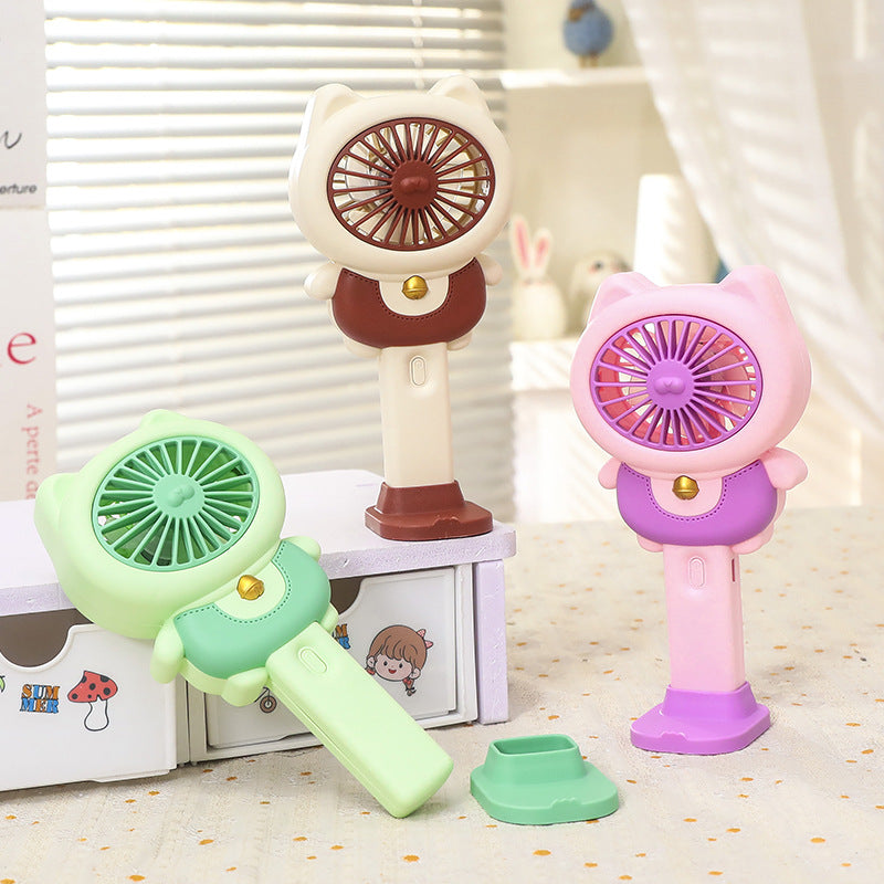 Damen Handventilator im verspielten Tierdesign Karnz